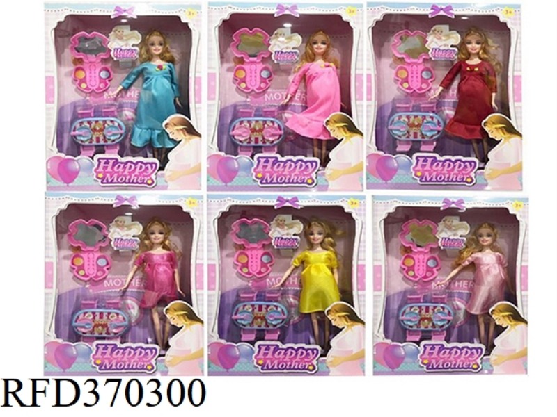 11.5 INCH SOLID BODY BIG BELLY WITH DRESSING TABLE WITH ACCESSORIES