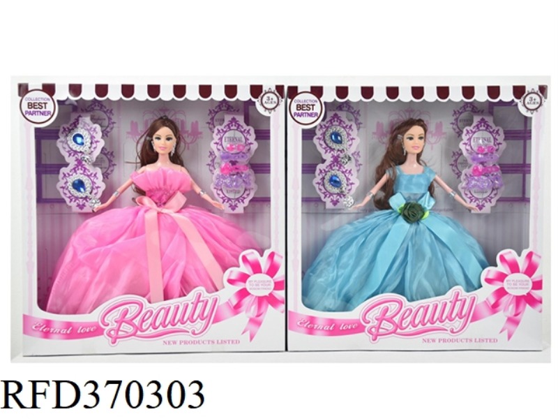11.5 INCH SOLID BODY BARBIE 2 ASSORTED