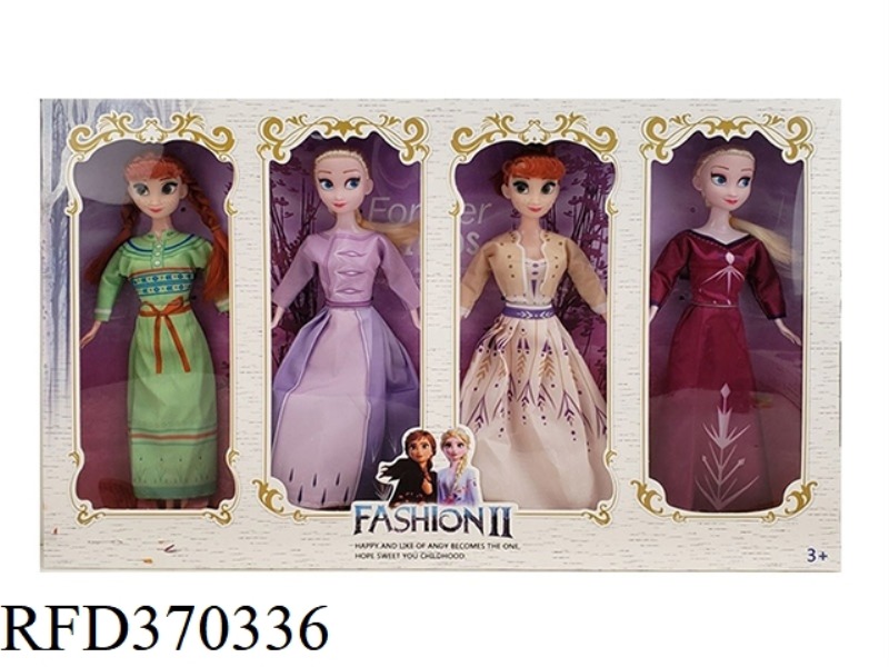 11.5 INCH ICE AND SNOW PRINCESS 4-PERSON OUTFIT