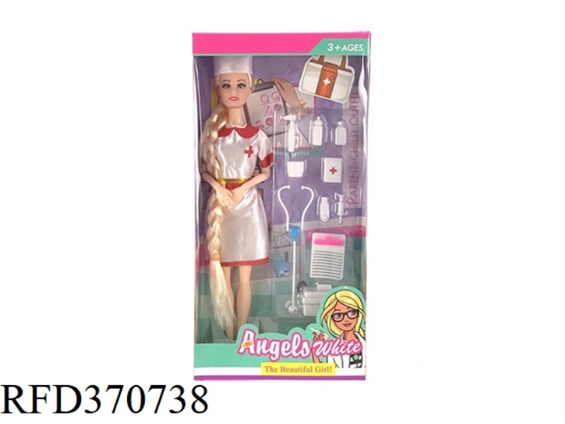 11.5 INCH NURSE BARBIE 9 JOINT WITH MEDICAL BLISTER