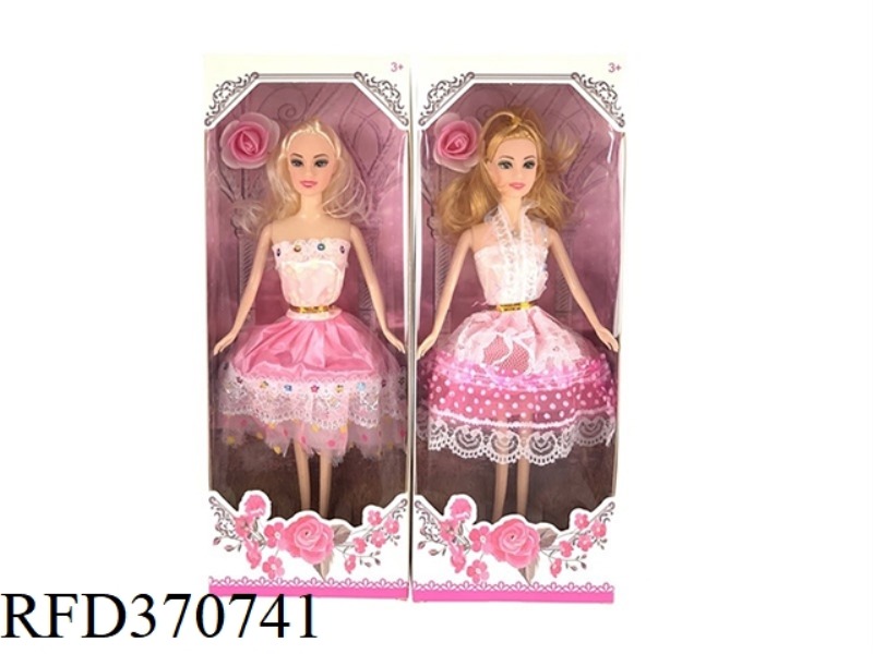 11.5-INCH LIVING HAND PRINCESS BARBIE WITH SMALL FLOWERS