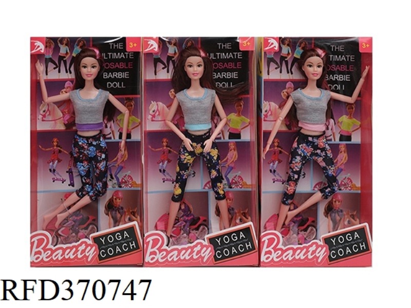 11.5 INCH 11 JOINT FASHION FLOWER PANTS BARBIE