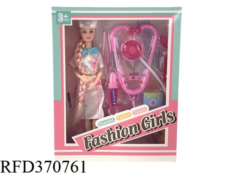 11.5 INCH NURSE BARBIE 9 JOINT WITH MEDICAL BLISTER