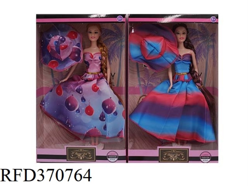 11.5 INCH FASHION SHOW BARBIE DRESS T STAGE SHOW WITH HATS