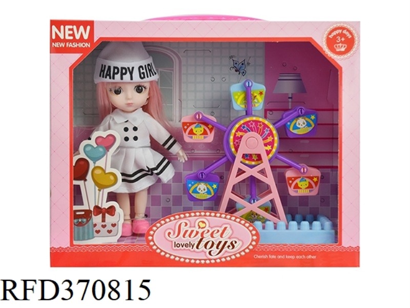CUTE 6 INCH SOLID BODY 12 JOINT YE LUOLI WITH WINDMILL