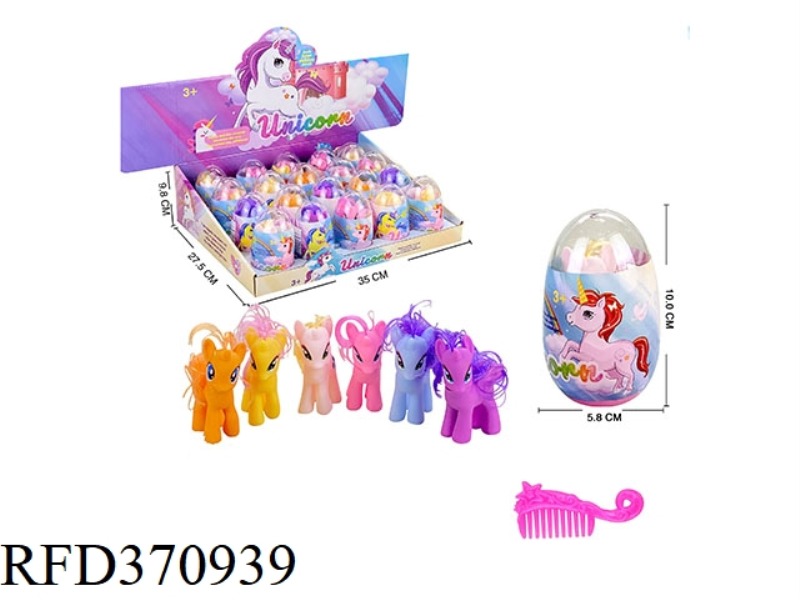 EGG-PACKED GOLDEN THREAD HORSE WITH COMB 20PCS