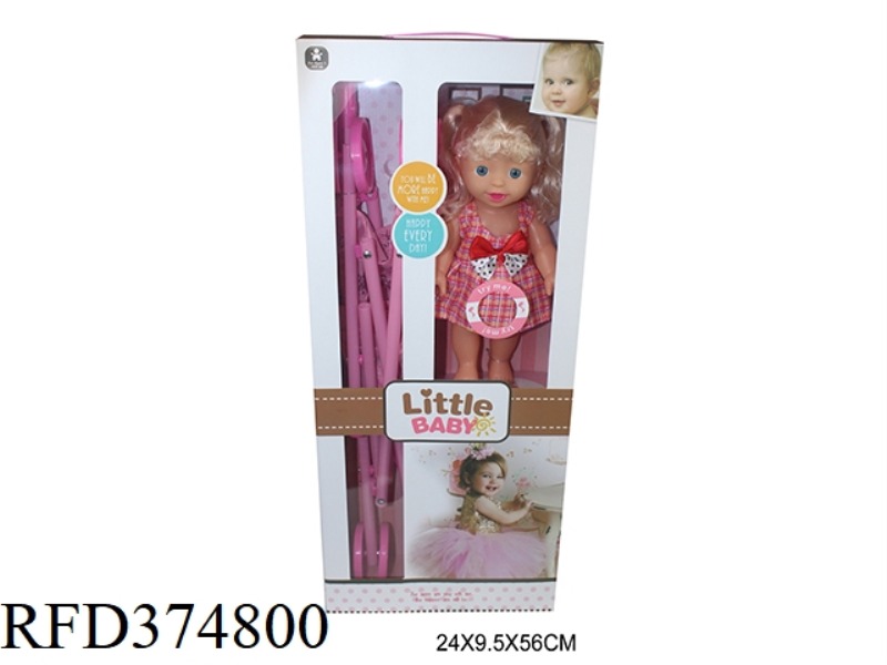 DOLL WITH CART