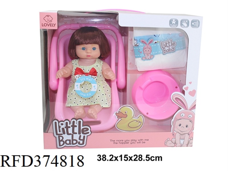 10 INCH CURVED FOOT DOLL SET
