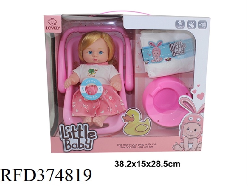 10 INCH CURVED FOOT DOLL SET