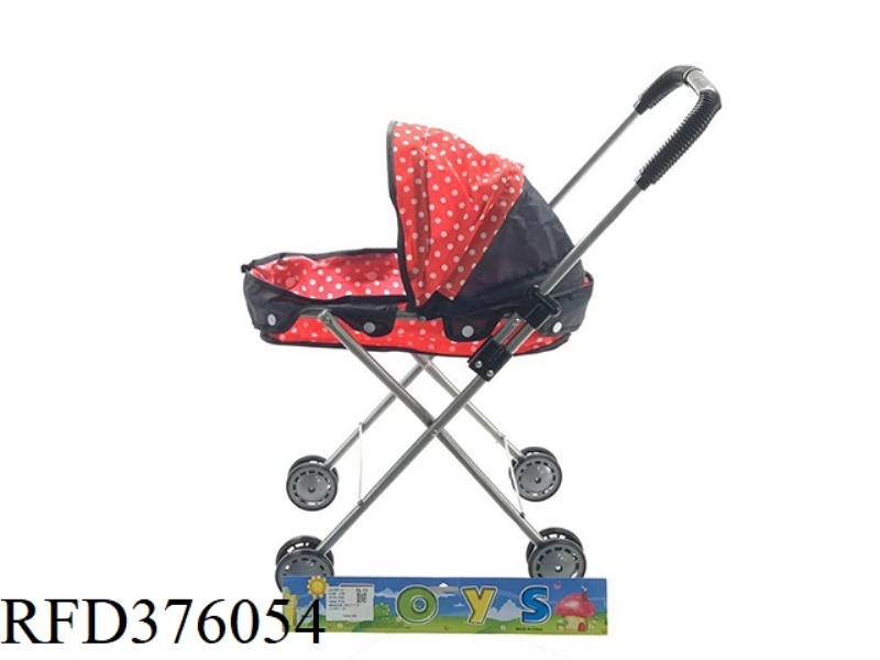 RED CLOTH CART (IRON)