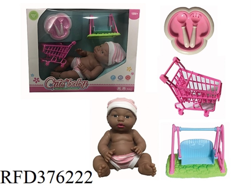 12 INCH ENAMEL FIGURE