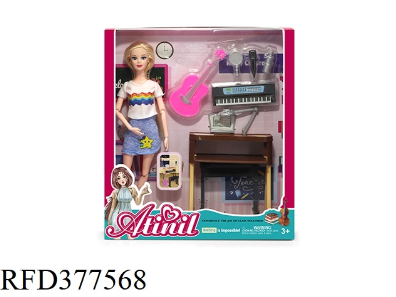 11 INCH ARTICULATED AI TINGER DOLL