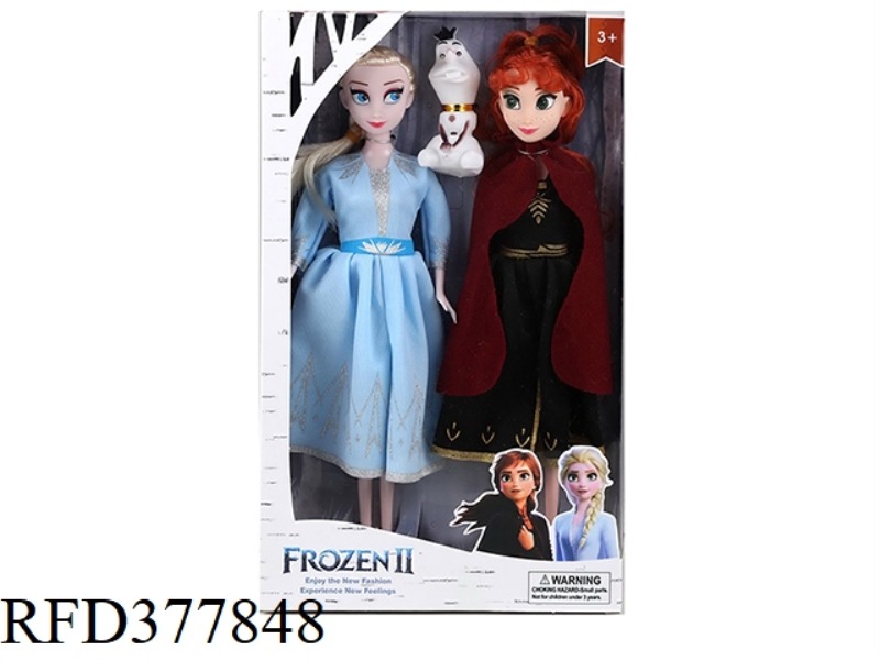 11.5 INCH FROZEN BARBIE QUEEN WITH SNOW TREASURE