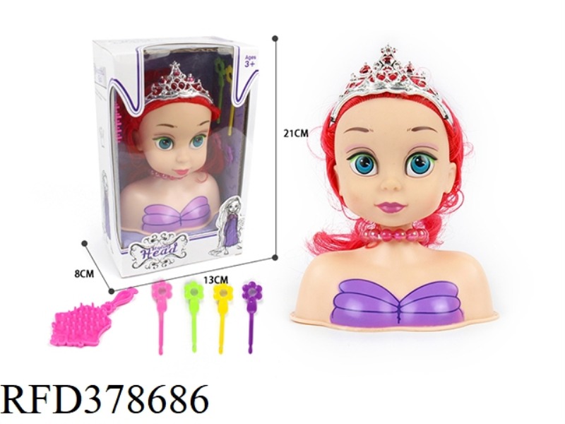 HALF-LENGTH DOLL MAKEUP HEAD