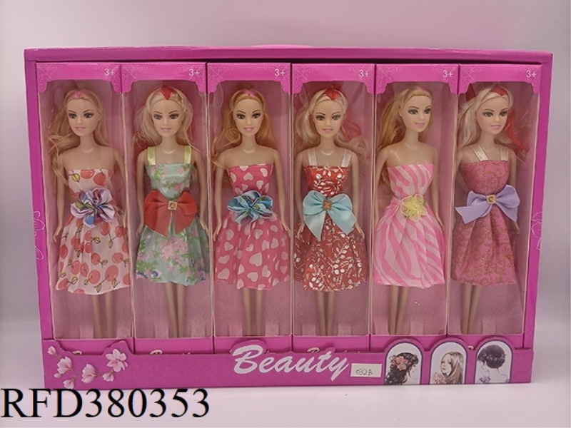 11.5 INCH BARBIE 12PCS