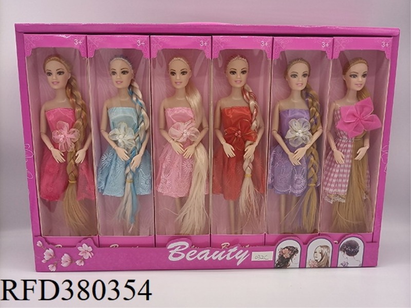 11.5 INCH JOINT BARBIE 12PCS