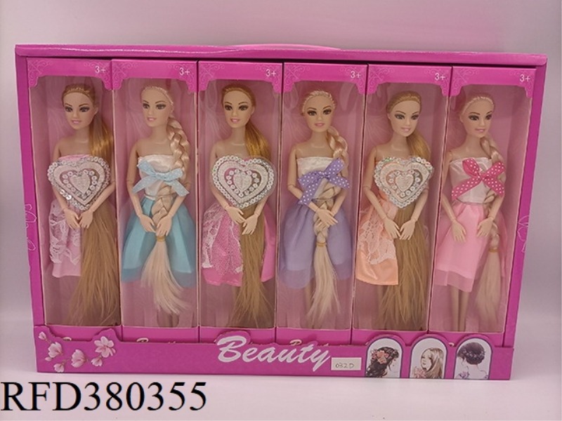 11.5 INCH JOINT BARBIE 12PCS