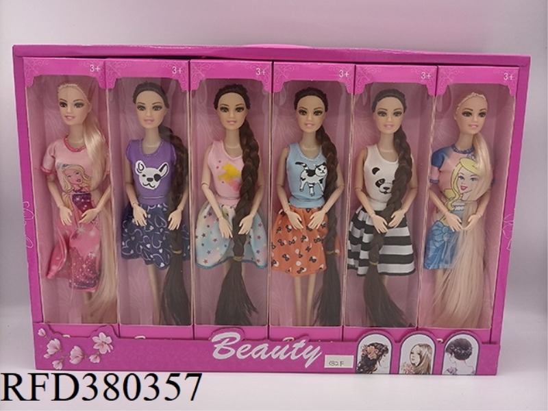 11.5 INCH JOINT BARBIE 12PCS