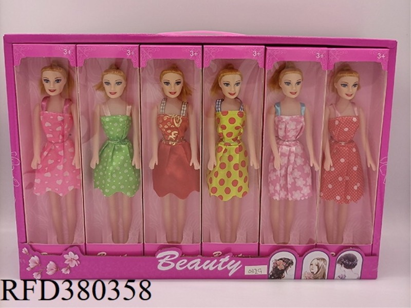 11.5 INCH EMPTY BARBIE 12PCS