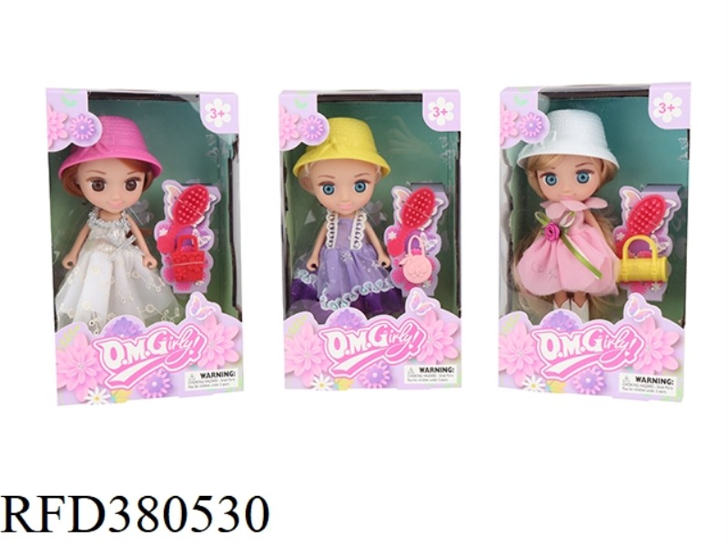 6.5 INCH FLOWER LANGUAGE DOLL