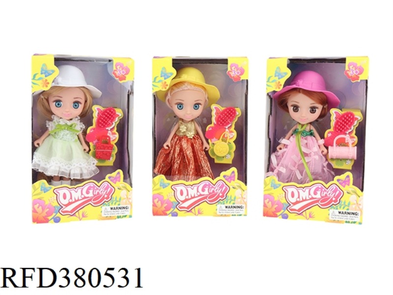 6.5 INCH FLOWER LANGUAGE DOLL