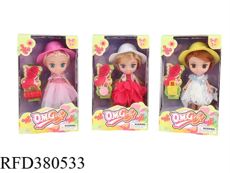 6.5 INCH FLOWER LANGUAGE DOLL