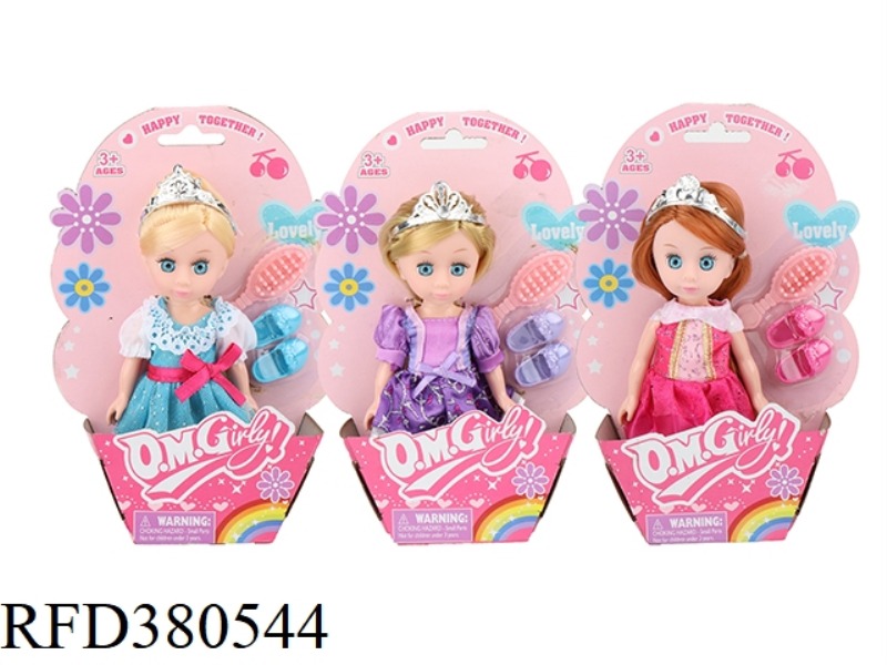 6.5 INCH PRINCESS SET 12PCS