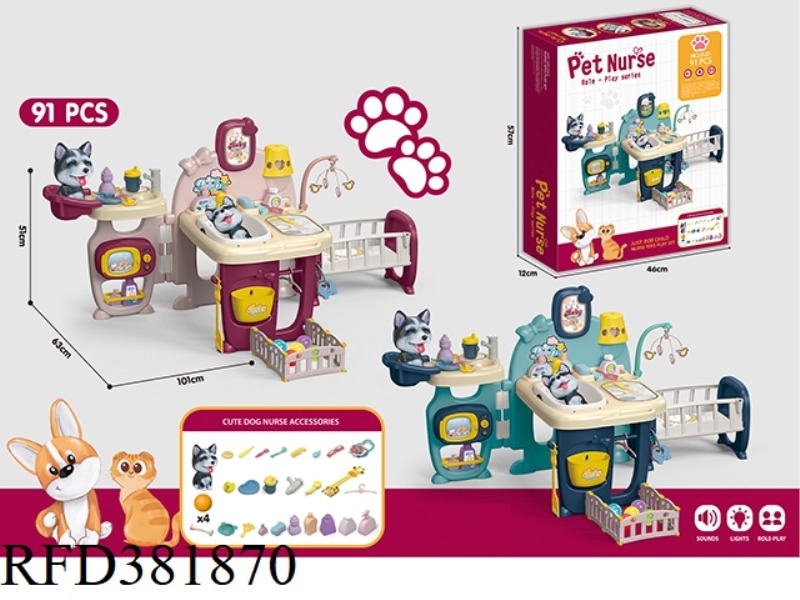 PET DOG CARE KIT WITH PET DOG