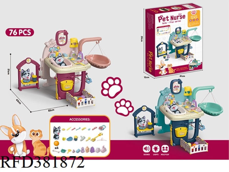 PET DOG CARE KIT WITH PET DOG