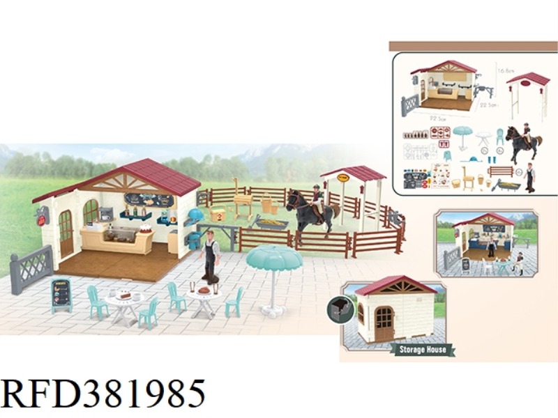 KNIGHT CAFT/RACECOURSE  SET (2 COLOUR)