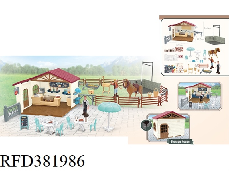 KNIGHT CAFT/RACECOURSE  SET (2 COLOUR)