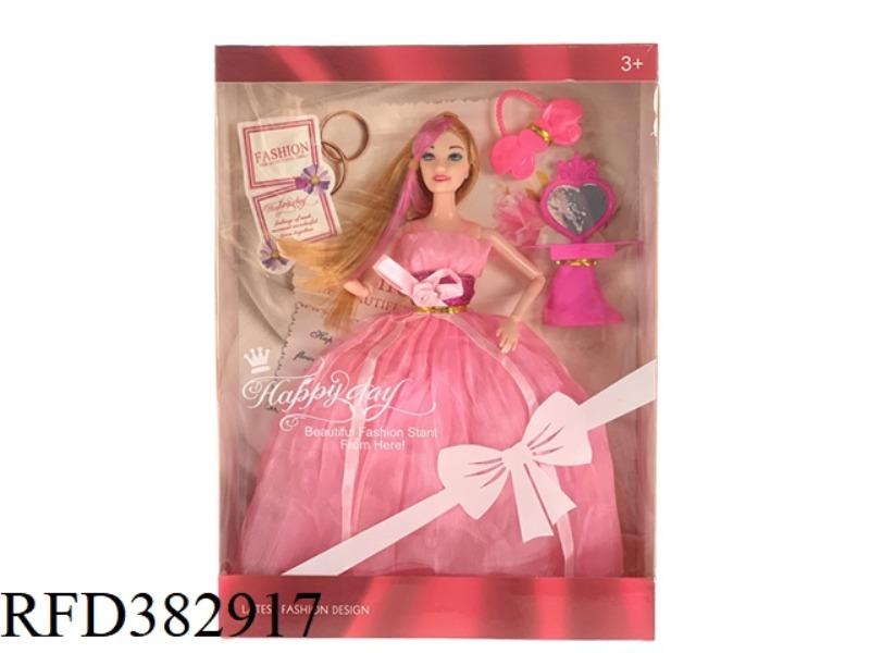 11-INCH NINE-JOINT SOLID BARBIE