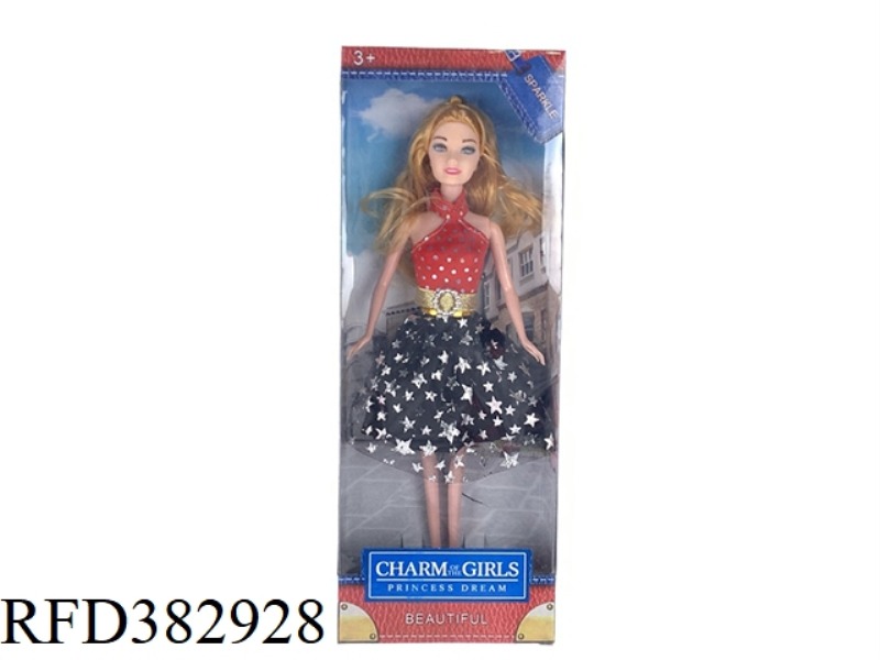 11 INCH FIVE-JOINT SOLID BODY BARBIE