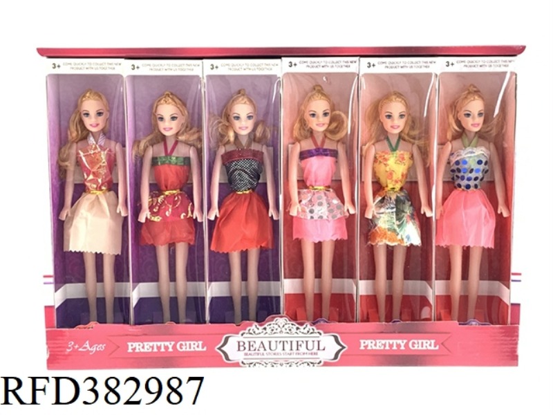 11 HOLLOW BARBIE 12PCS