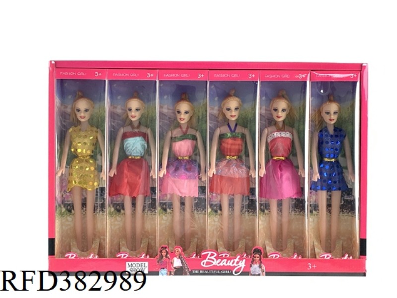 11 HOLLOW BARBIE 6PCS