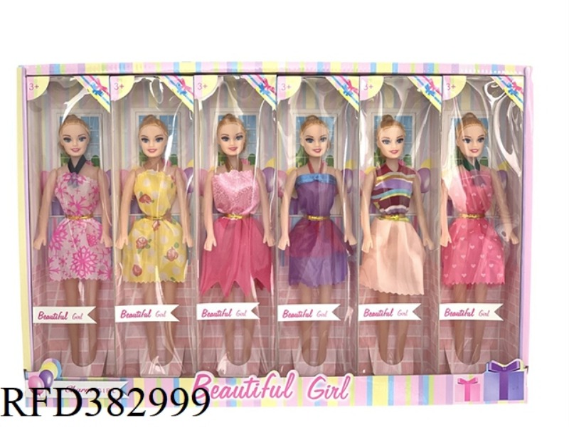 11 INCH EMPTY BODY BARBIE 6PCS