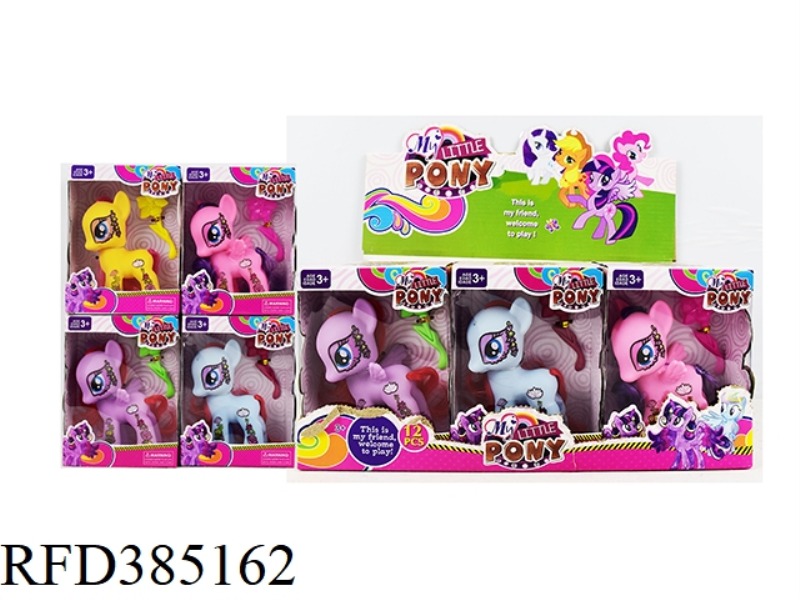 VINYL FAIRY HORSE 12PCS