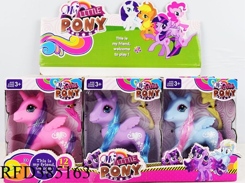 VINYL FAIRY HORSE 12PCS