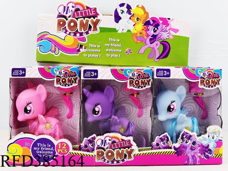 VINYL FAIRY HORSE 12PCS