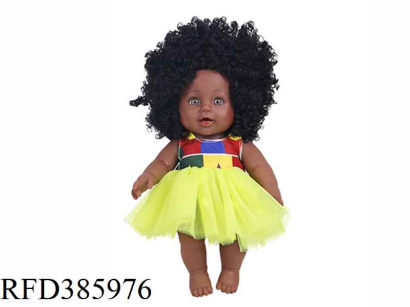 12 INCH 30CM VINYL AFRICAN AFRO BLACK BABY