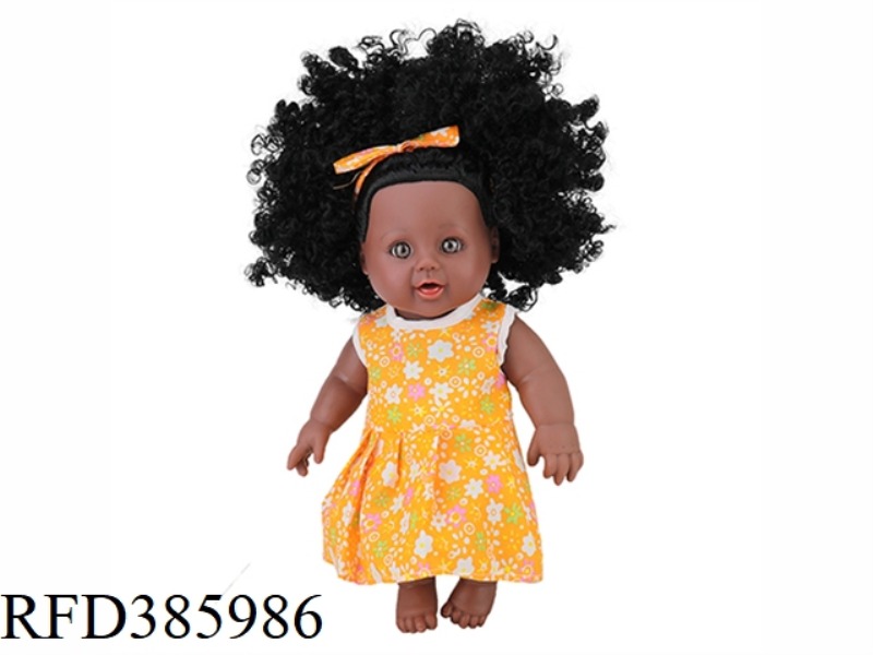 12 INCH 30CM VINYL AFRICAN AFRO BLACK BABY