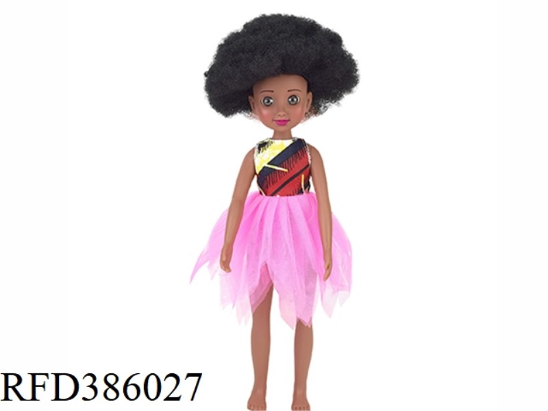 13.5 INCH 40CM VINYL BLACK BARBIE THIN BABY