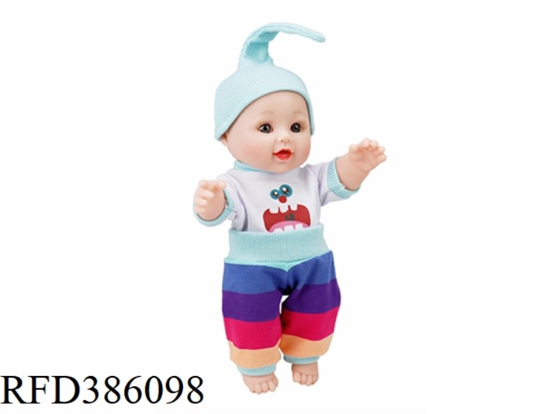 12 INCH 30CM VINYL BALD WHITE BABY