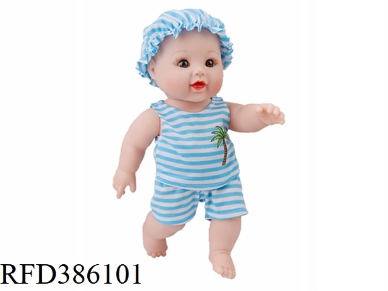 12 INCH 30CM VINYL BALD WHITE BABY