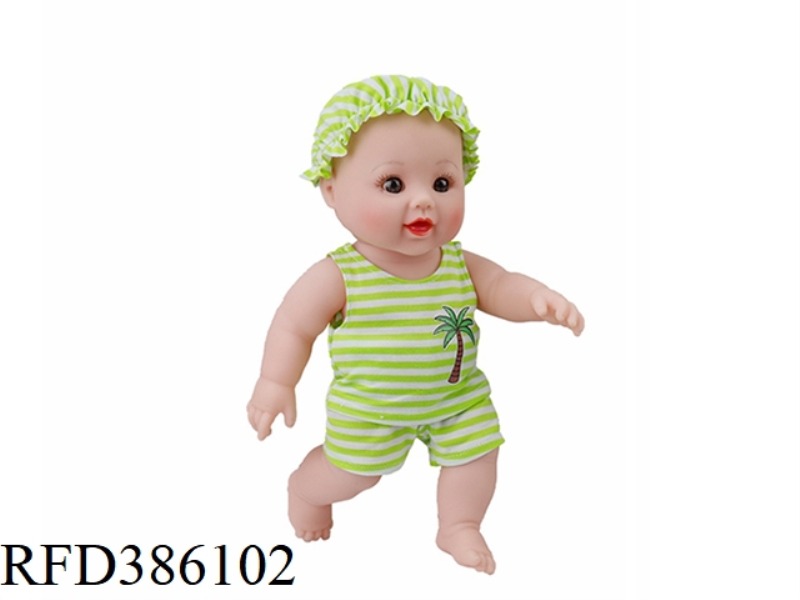 12 INCH 30CM VINYL BALD WHITE BABY