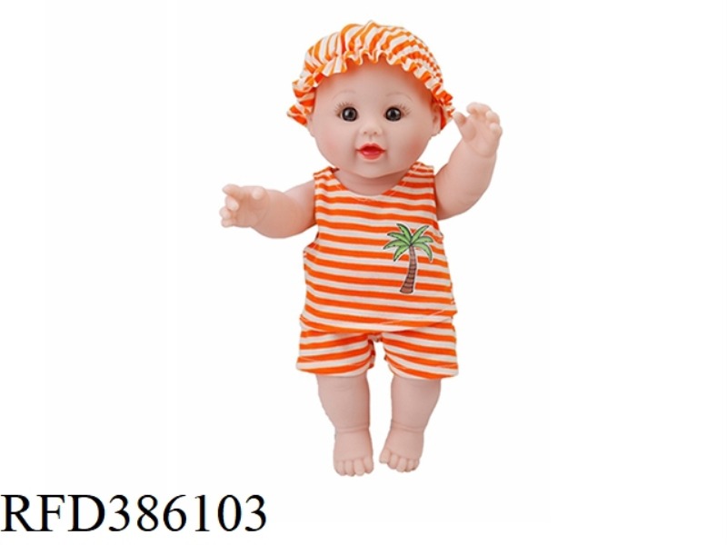 12 INCH 30CM VINYL BALD WHITE BABY