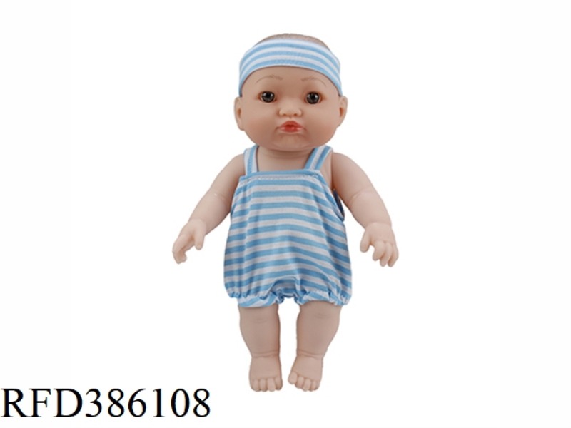 12 INCH 30CM VINYL BALD WHITE BABY