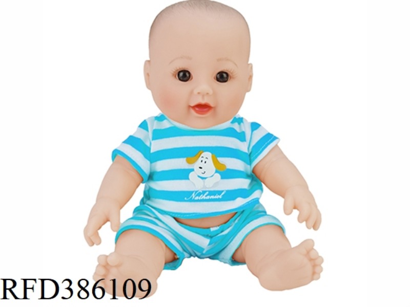 12 INCH 30CM VINYL BALD WHITE BABY
