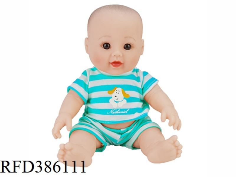 12 INCH 30CM VINYL BALD WHITE BABY