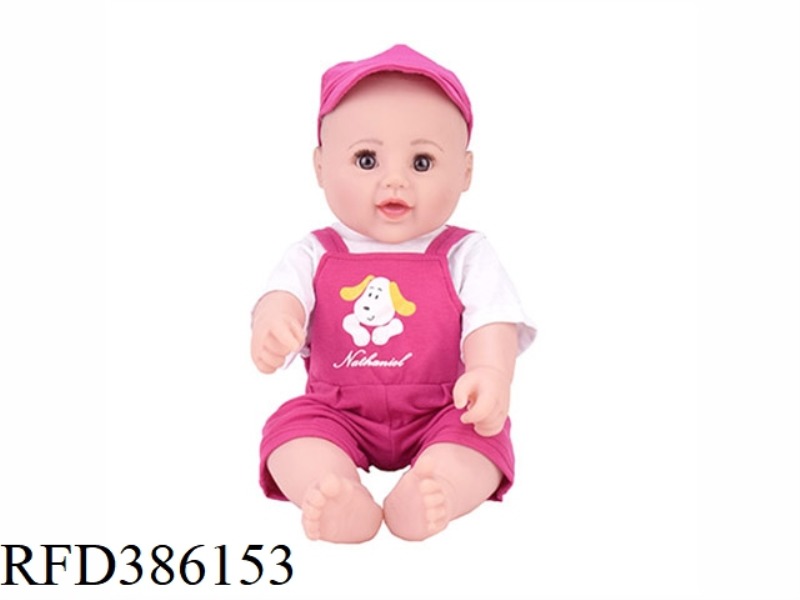 19 INCH 48CM VINYL BALD WHITE BABY
